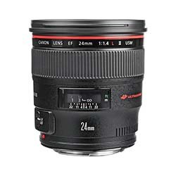 EF 24mm f/1.4L EW-83DII / 77mm Wide Angle Lens Rentals