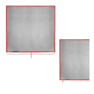 Double Net Scrim Black Rental